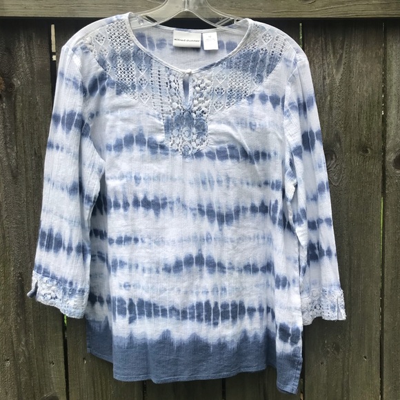 Alfred Dunner Tops - Women’s Tie Dye Alfred Dunner Blouse
